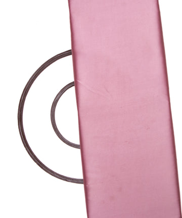 Pink Colour Plain Satin Fabric